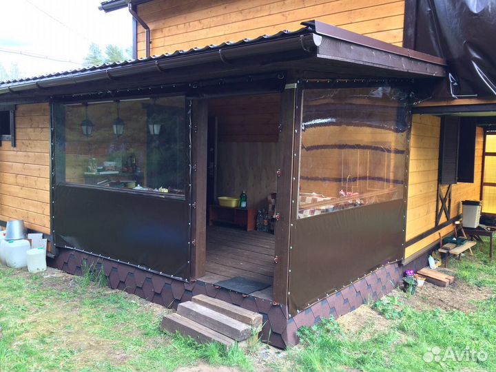 Мягкие окна для беседки (арт 74785)