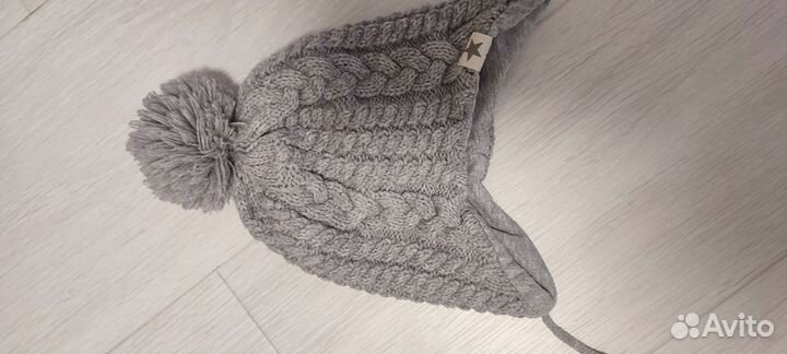 Шапка для мальчика от 0 до 3 месяцев демисезон