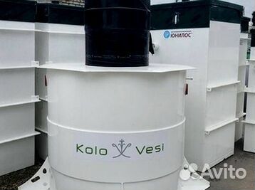 Септик без откачки под ключ + монтаж