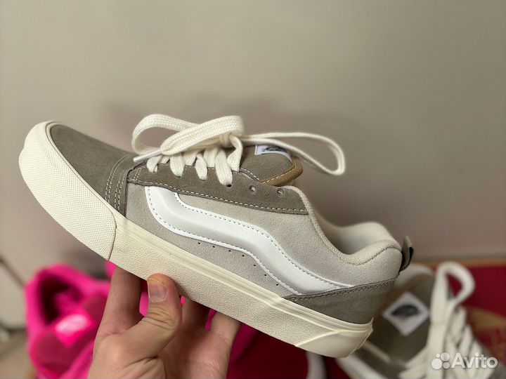 Кеды vans knu skool дутыши premium