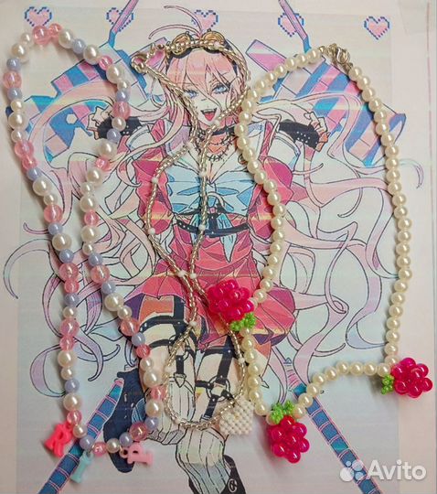 Бусы колье ожерелье