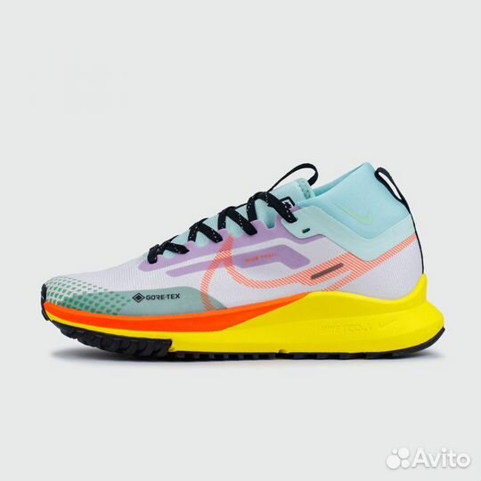 Nike React Pegasus Trail 4 Gtx Blue Yellow