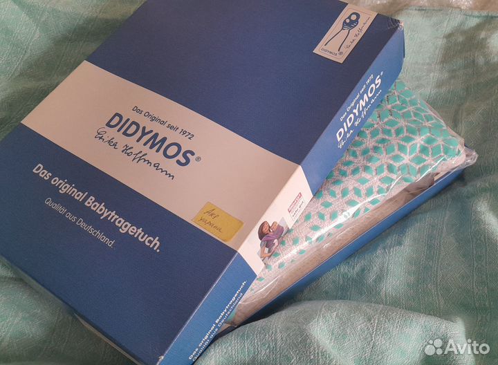 Слинг шарф Дидимос Индио 6ка Оттенки синего