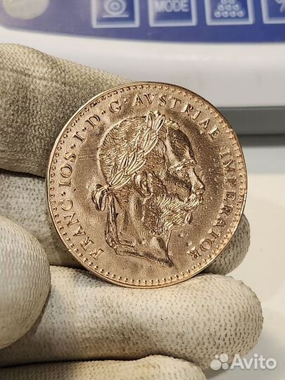 Монета дукат 585пробы