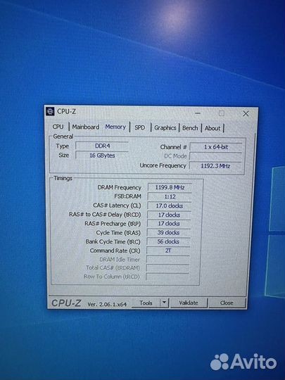 Оперативная память DDR4 16Gb Crucial