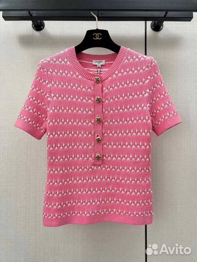 Трикотажная футболка Chanel