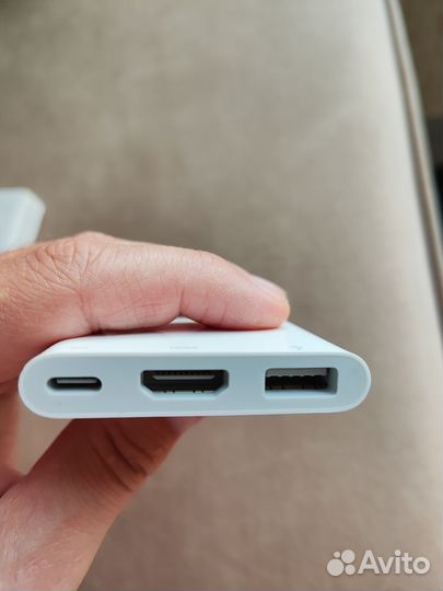 Переходник apple usb c, hdmi, usb