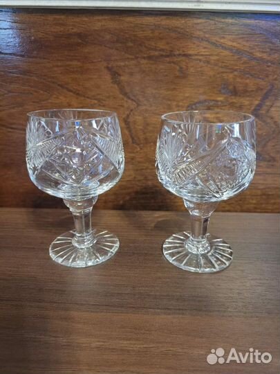 Хрустальные рюмки СССР