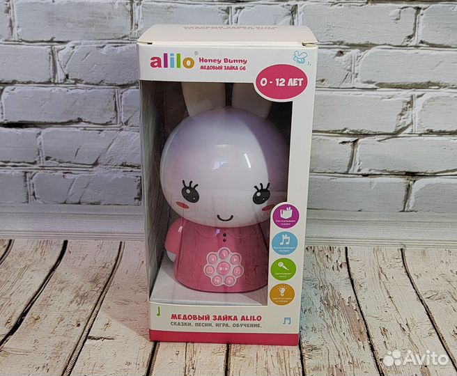 Интерактивная игрушка медовый зайка Alilo G6