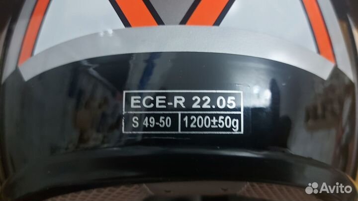 Детский кроссовый шлем