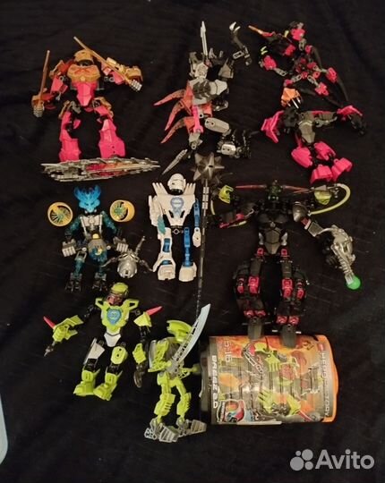 Lego bionicle россыпью