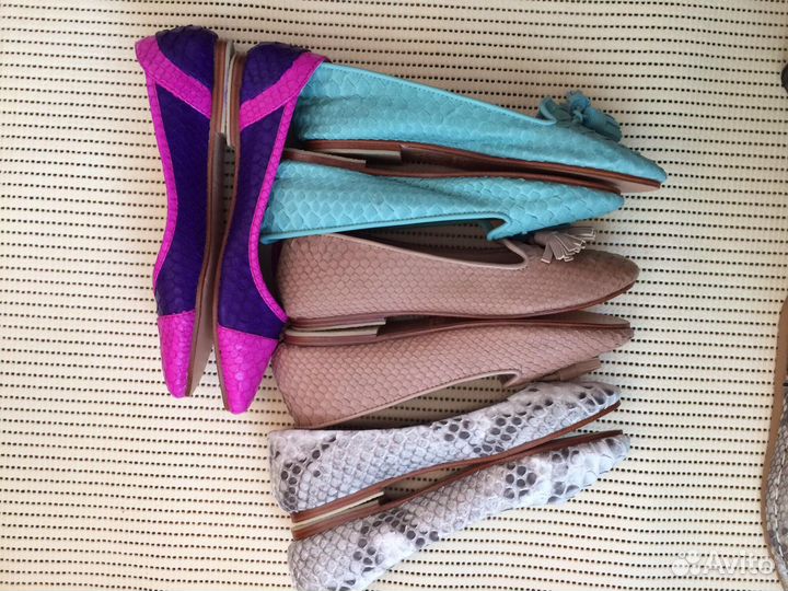 Новая обувь,сумки,клатчи из питона