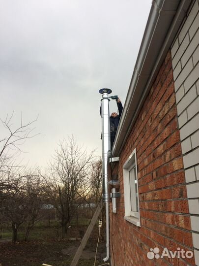 Дымоходы сэндвич для газовых котлов