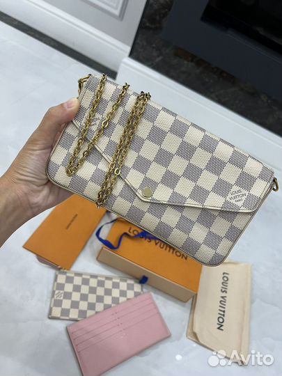 Louis vuitton pochette felicie оригинал