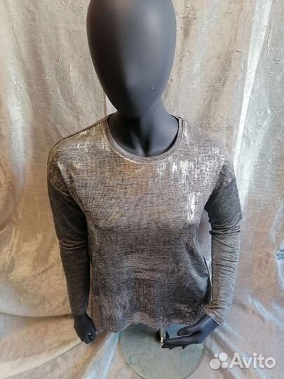 Джемпер женский серебряный