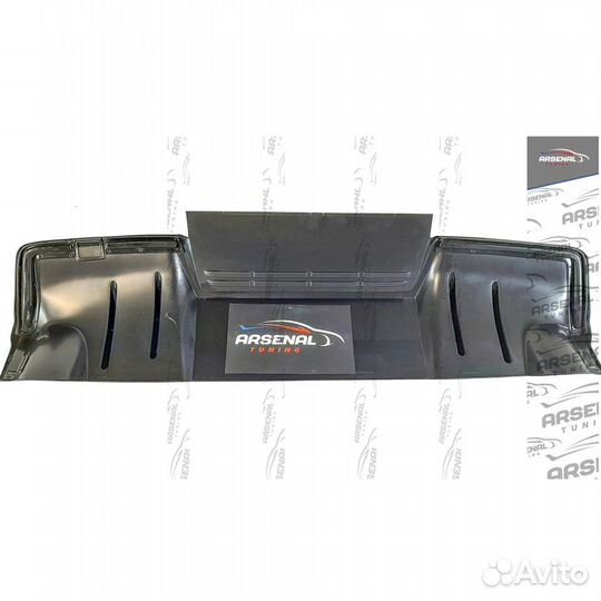 Диффузор в стиле EVO на задний бампер Lancer X