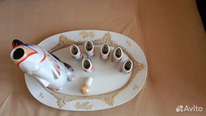 Фарфоровые статуэтки рыбки