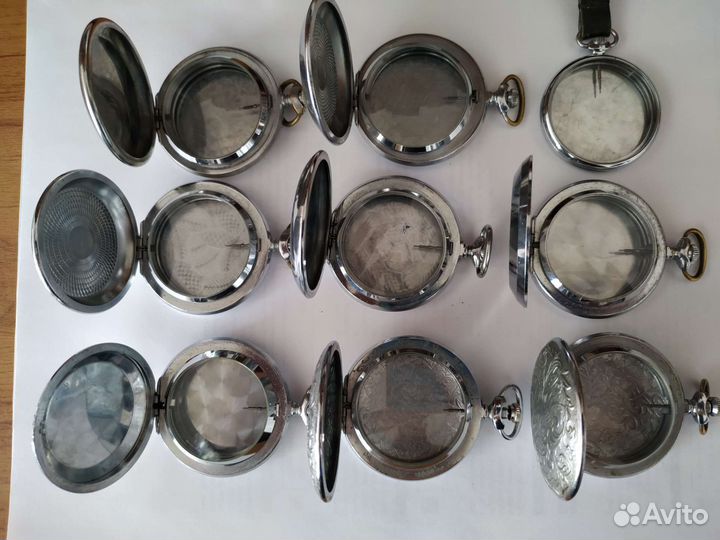 Корпуса для карманных часов Молния