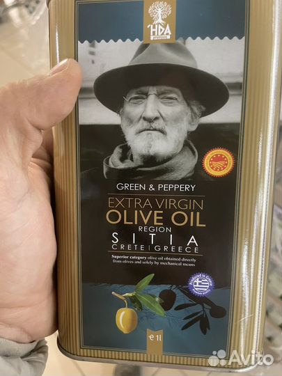 Масло оливковое греция