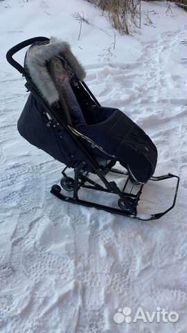 Коляска санки