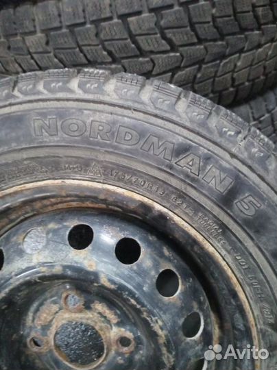 175/70 R13 Nokian Tyres Nordman 5 Зима Штампованны