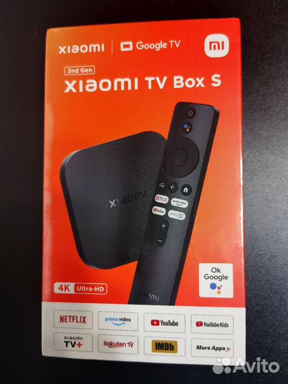 Xiaomi mi TV BOX S 2 GEN (тв приставка)