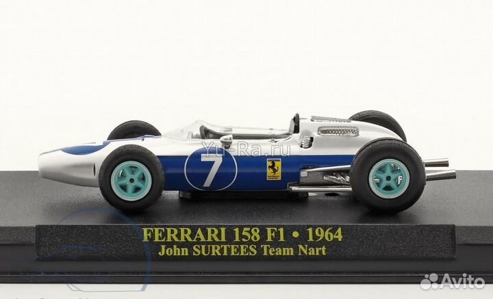 Ferrari 158 7 formula 1 1964 F1 Чемпион 1:43 Yu-Ra