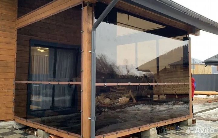 Мягкие окна из пленки пвх