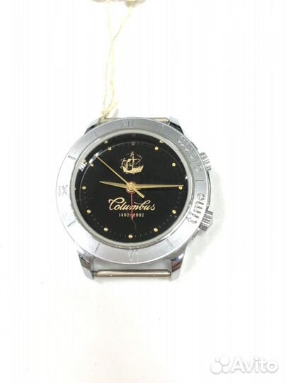 Часы Полет Columbus с будильником новые