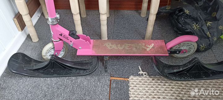 Самокат детский двухколесный бу