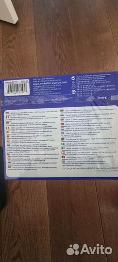 Диск DVD-R Verbatim 4.7 Gb