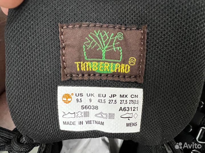 Timberland Euro Hiker черные новые