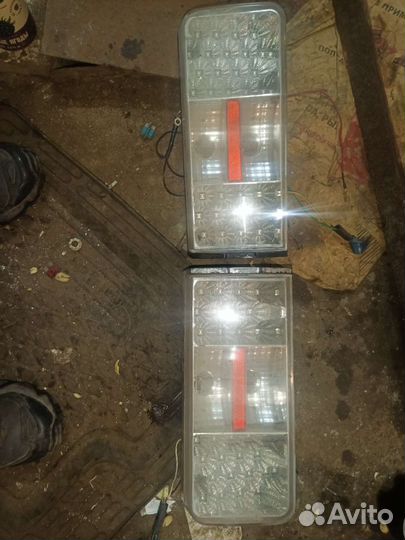 Фонари 2106 прозрачные + диоды