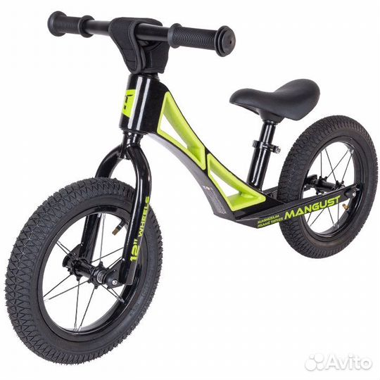 Беговел Mangust черный 12