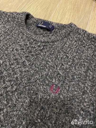 Платье Fred Perry из шерсти оригинал
