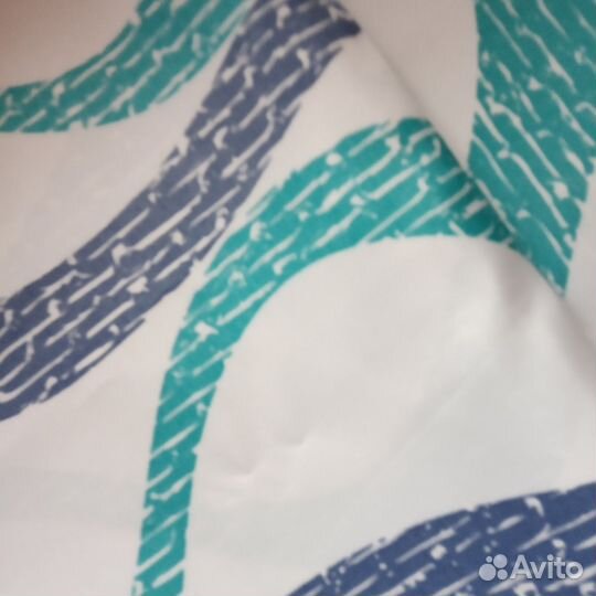 Штора для ванной тканевая