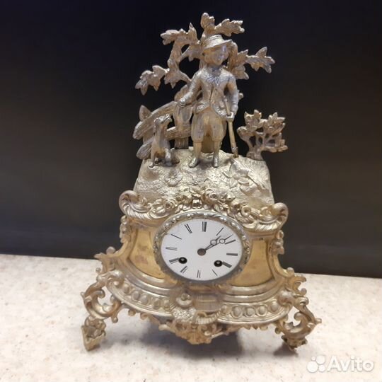 Антикварные Каминные часы