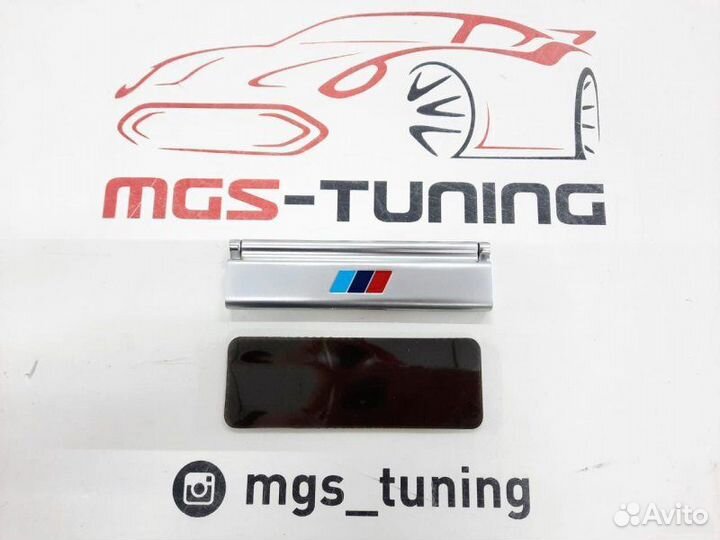 Табличка под номер телефона BMW 