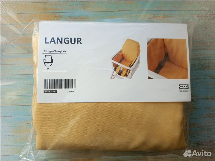 Чехол на детский стульчик для кормления икеа