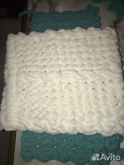 Снуды и другие изделия из плюшевой пряжи