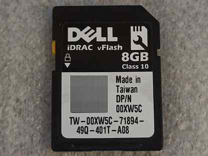 Dell poweredge 00XW5C Server 8gb idrac VFlash SD C