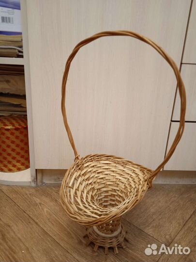 Корзинка декоративная и Держатель для горшков СССР