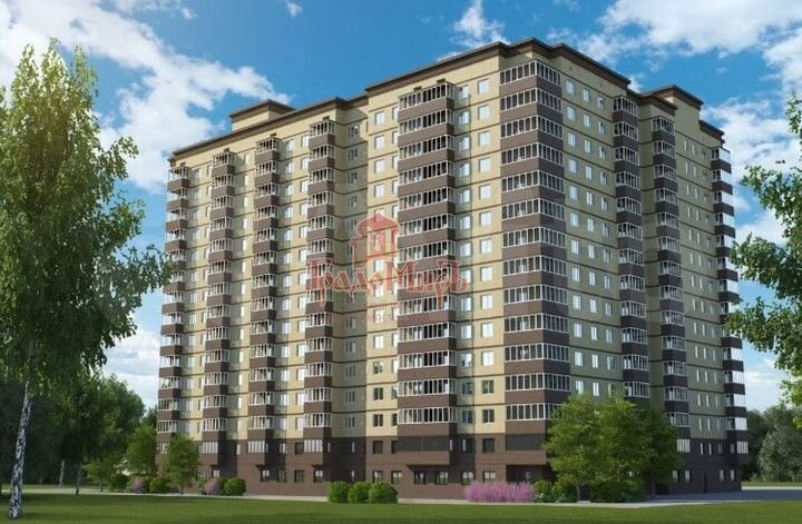 2-к. квартира, 49,2 м², 2/15 эт.