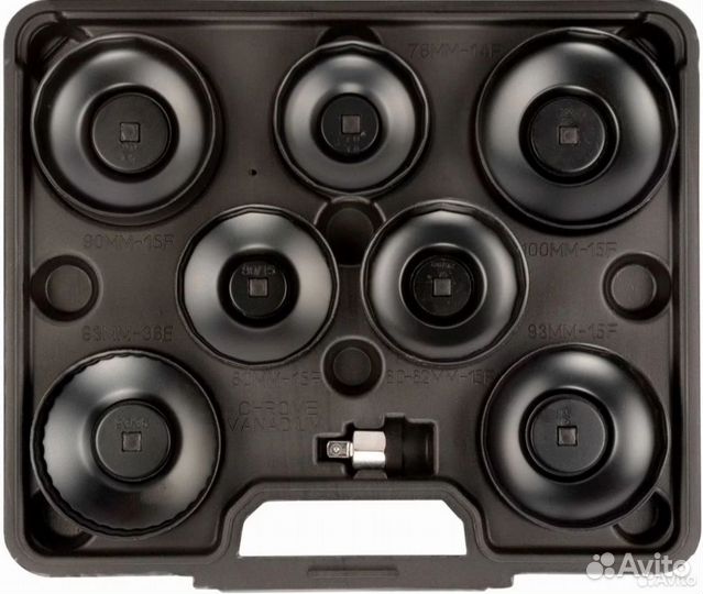 Набор ключей масляного фильтра чашка 15 предметов