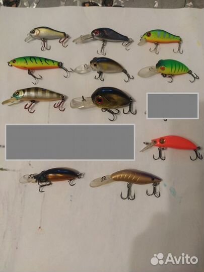 Воблеры Zipbaits,Ponton 21,Smitch,Tsuribito,Saurus