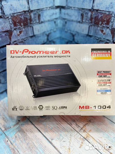 Усилитель pioneer 4 канала 1800w арт 398