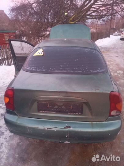 Фара левая Chevrolet Lanos