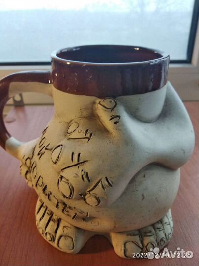 Пивная кружка ручной работы. Подарок мужчине