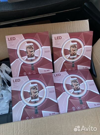 Кольцевая лампа 26 см