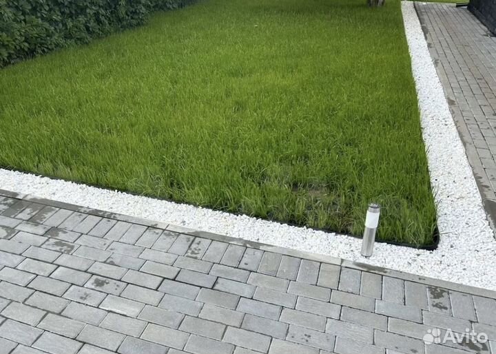 Белый мрамор щебень в мешках 20кг